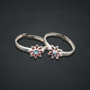 Flower Toe Rings